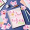 30 Pack Cute Axolotl Sticky Notes, Mexican Walking Fish Shaped Self Sticky Notepads Animal Writing Memo Pads Teacher Appreciation Gift Back to School Office Supplies Birthday Party Favors